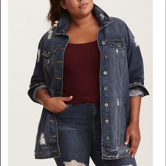 torrid jean jacket